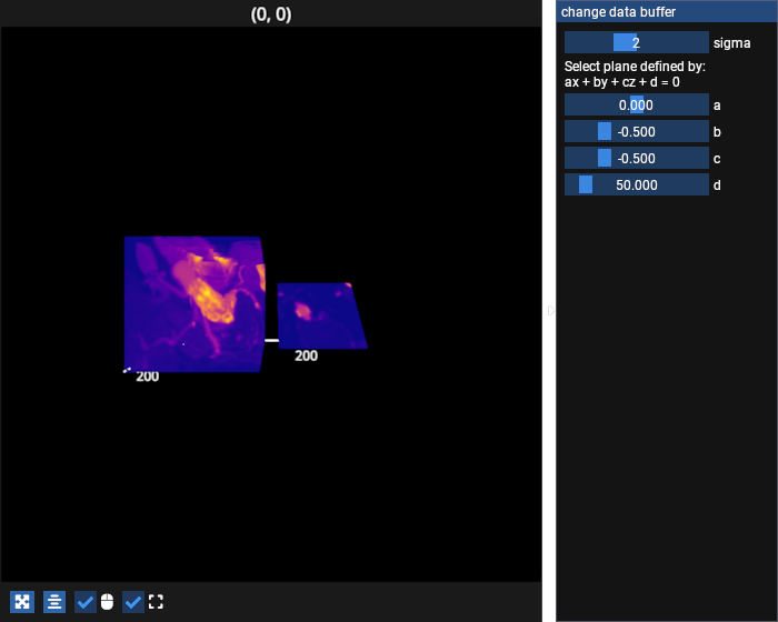 image volume share buffer