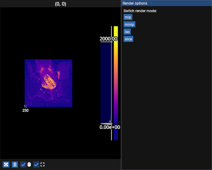 image volume render modes