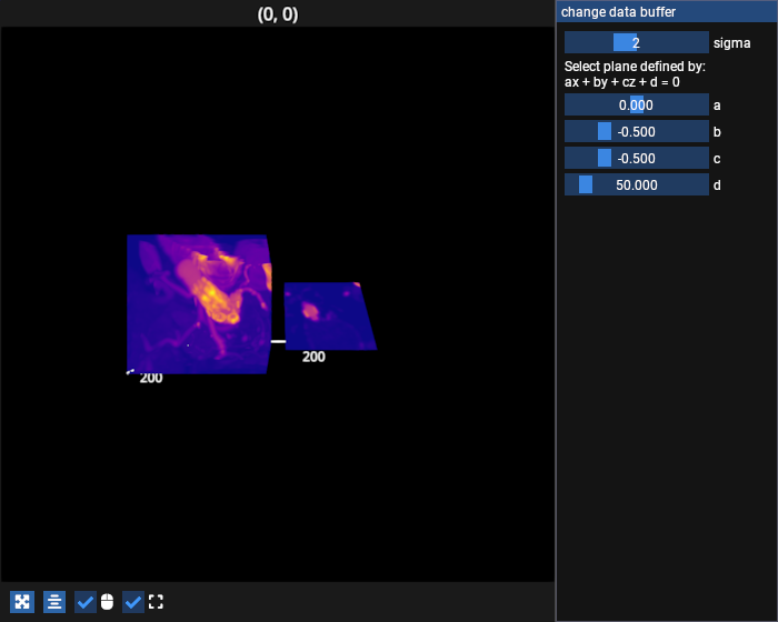image volume share buffer