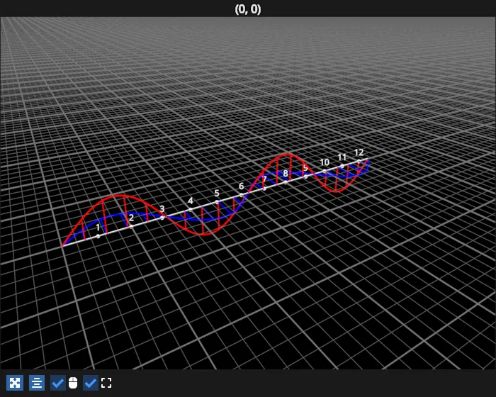 em wave animation