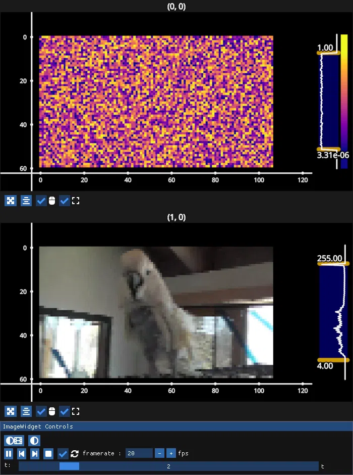 image widget videos